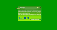 Desktop Screenshot of lietuvosmarsrutai.eu